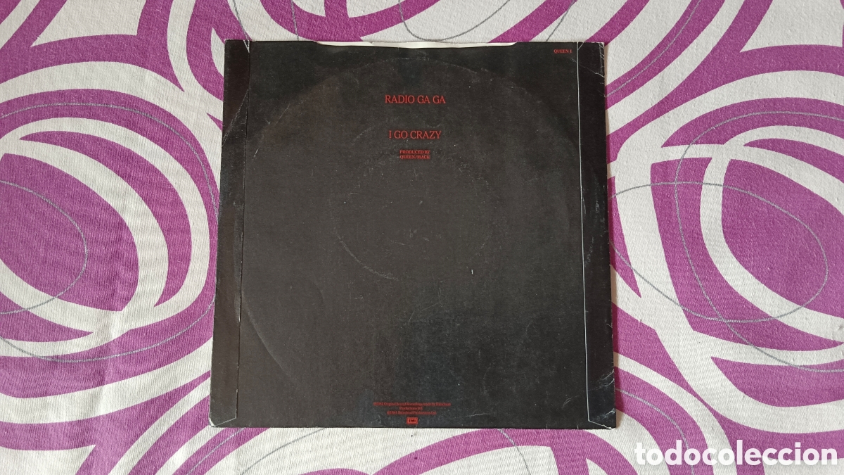 Discos de vinilo: Queen &ndash; Radio Ga Ga 7&rdquo; Single - Foto 5