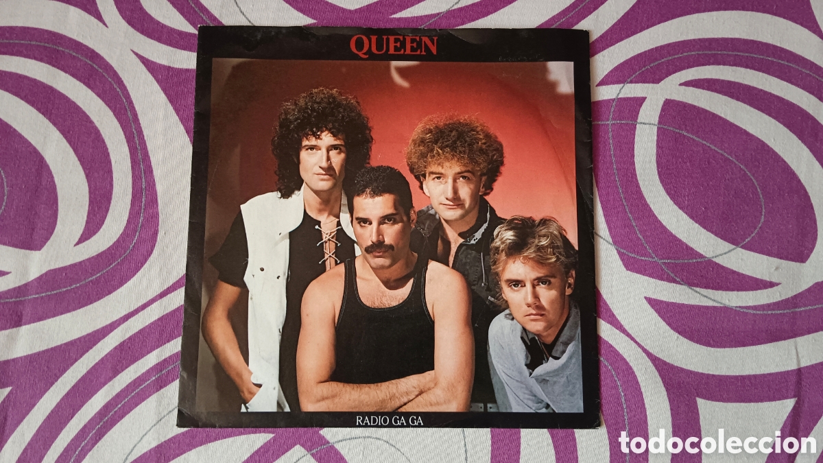 Discos de vinilo: Queen &ndash; Radio Ga Ga 7&rdquo; Single - Foto 1
