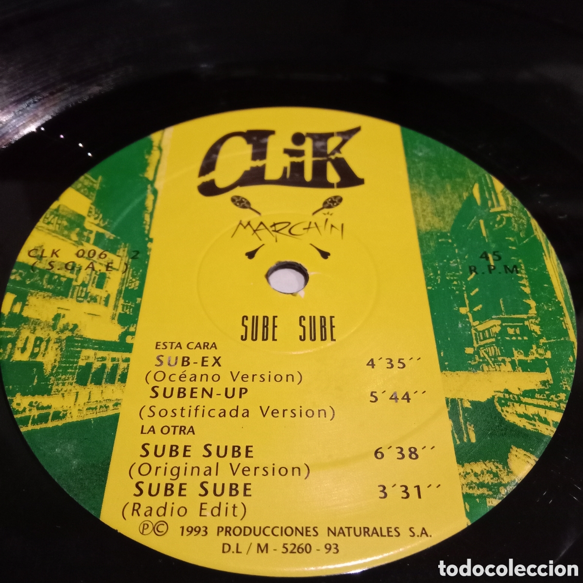 Discos de vinilo: MARCHIN - SUBE SUBE - MAXI-SINGLE 12&rdquo; - Foto 5
