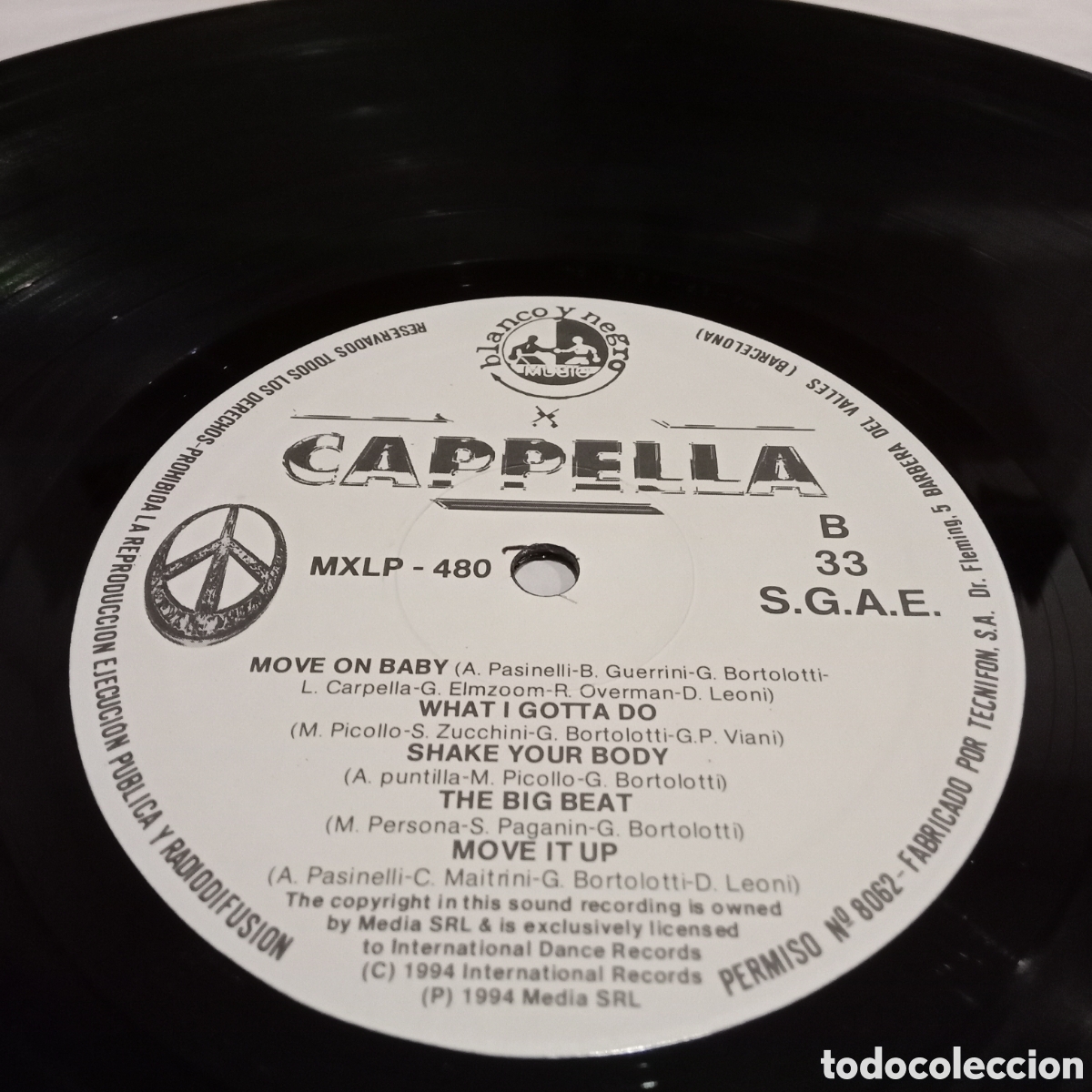 Discos de vinilo: CAPELLA - U GOT 2 KNOW - LP - Foto 5