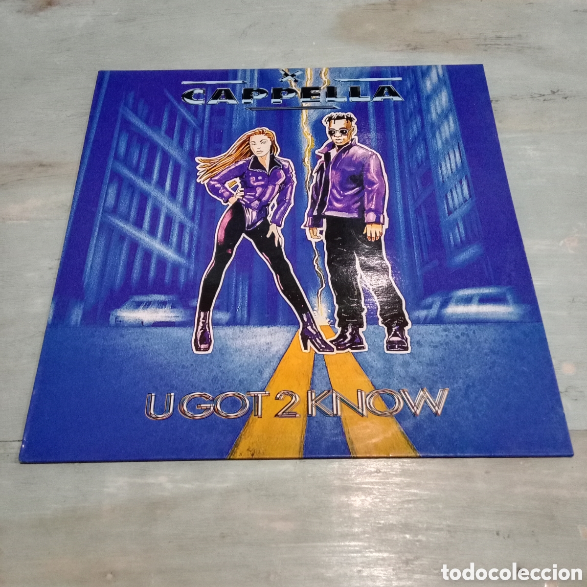Discos de vinilo: CAPELLA - U GOT 2 KNOW - LP - Foto 1