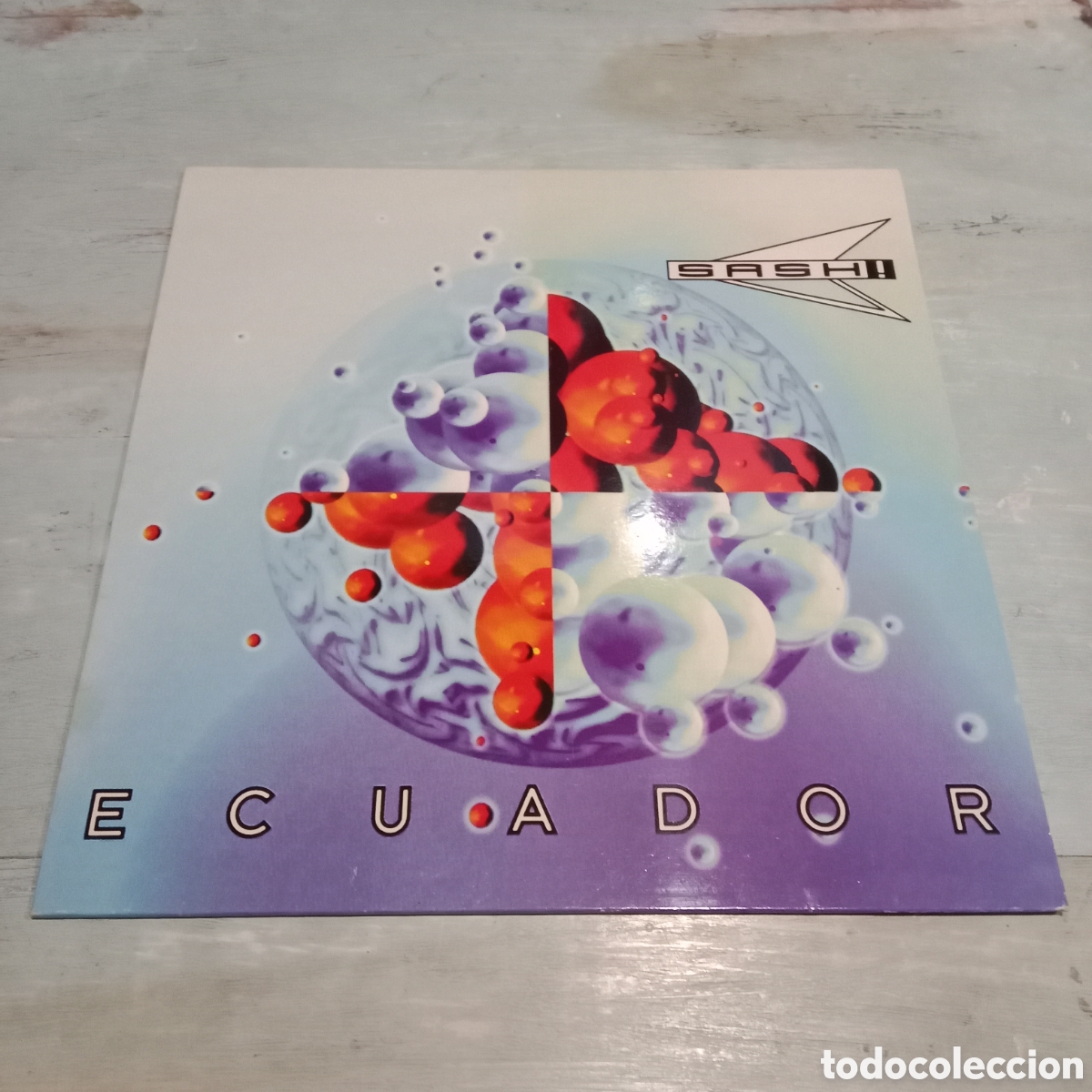 Discos de vinilo: SASH! FEATURING RODRIGUEZ - ECUADOR - MAXI-SINGLE 12&rdquo; - Foto 1