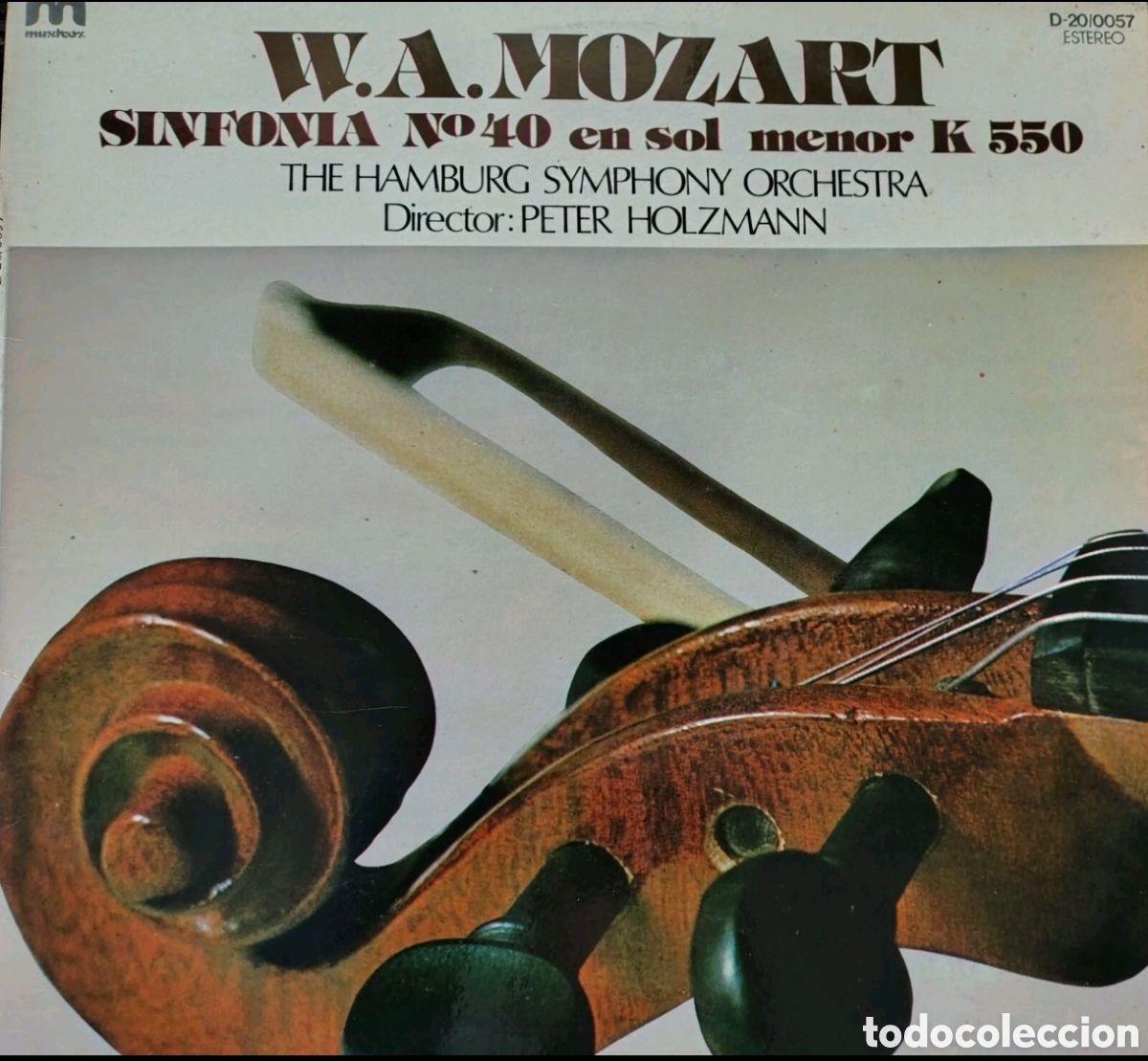 Discos de vinilo: Mozart: Sinfon&iacute;a n&ordm; 40 - Foto 1
