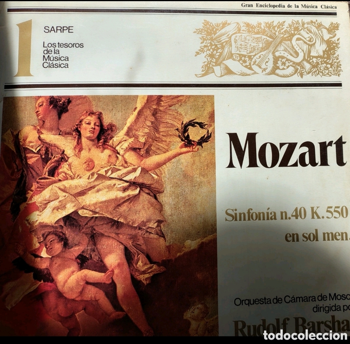 Discos de vinilo: Mozart: Sinfon&iacute;a n&ordm;40 - Foto 1
