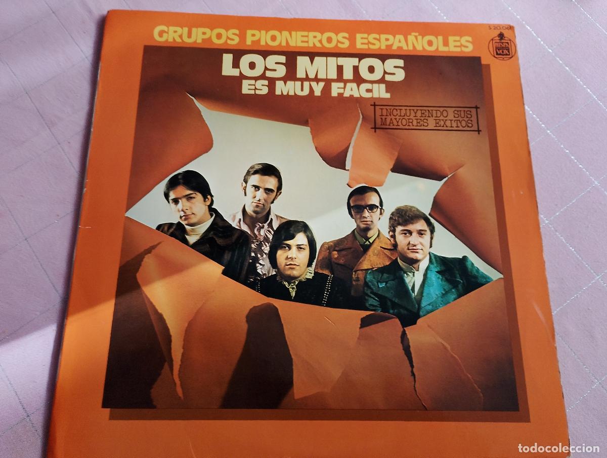 Discos de vinilo: LOS MITOS - ES MUY FACIL (LP HISPAVOX 1983) - Foto 3