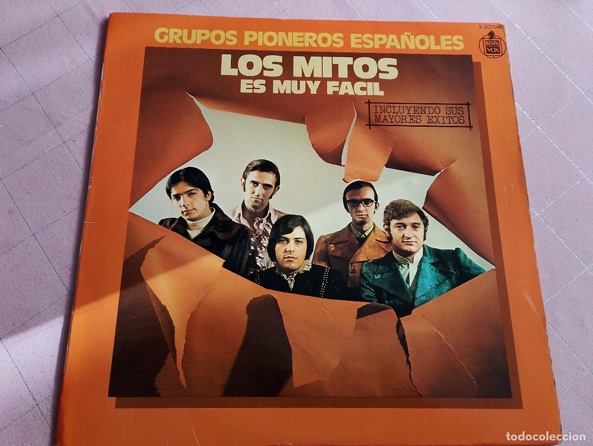 Discos de vinilo: LOS MITOS - ES MUY FACIL (LP HISPAVOX 1983) - Foto 1
