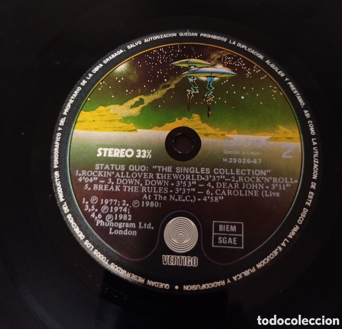Discos de vinilo: Status Quo &ndash; The Singles Collection - Foto 3