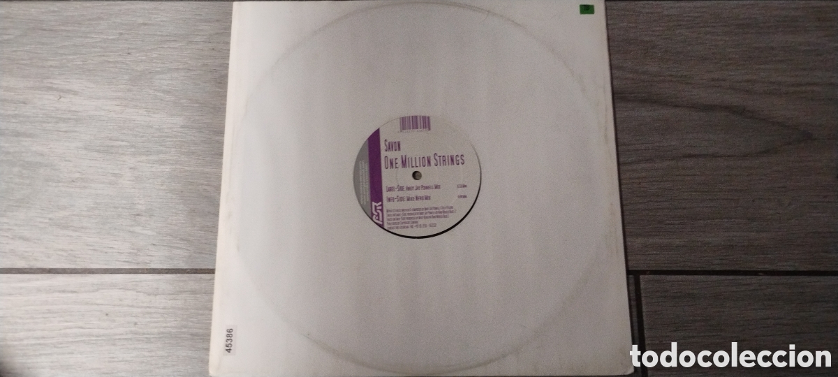 Discos de vinilo: SAVON - ONE MILLION STRINGS - MAXI - GERMANY - ACTIVE SENSE RECORDS - IBL -