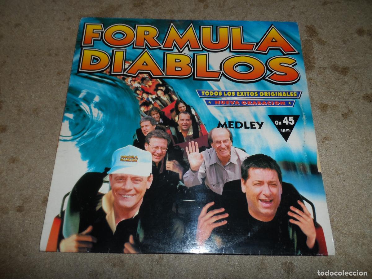 Discos de vinilo: FORMULA DIABLOS / LOS DIABLOS - TODOS LOS EXITOS ORIGINALES (SPAIN 1996) - Foto 1