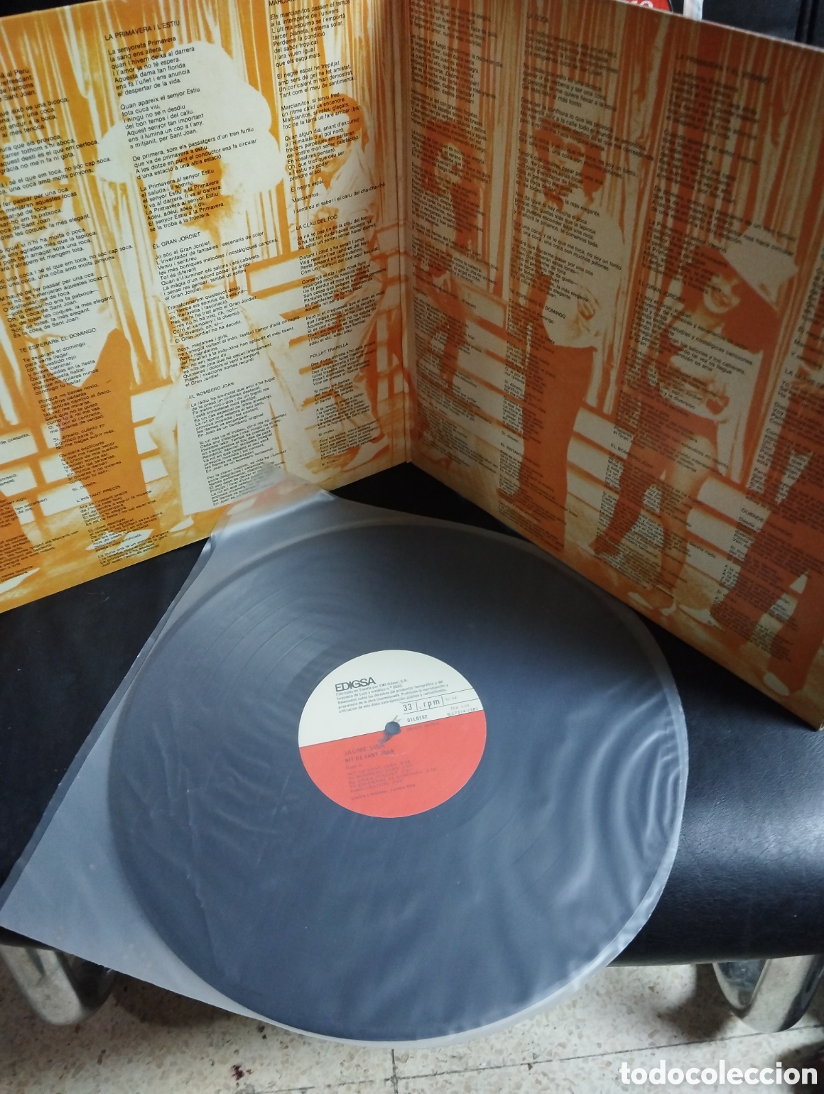 Discos de vinilo: JAUME SISA , NIT DE SAN JUAN - Foto 3