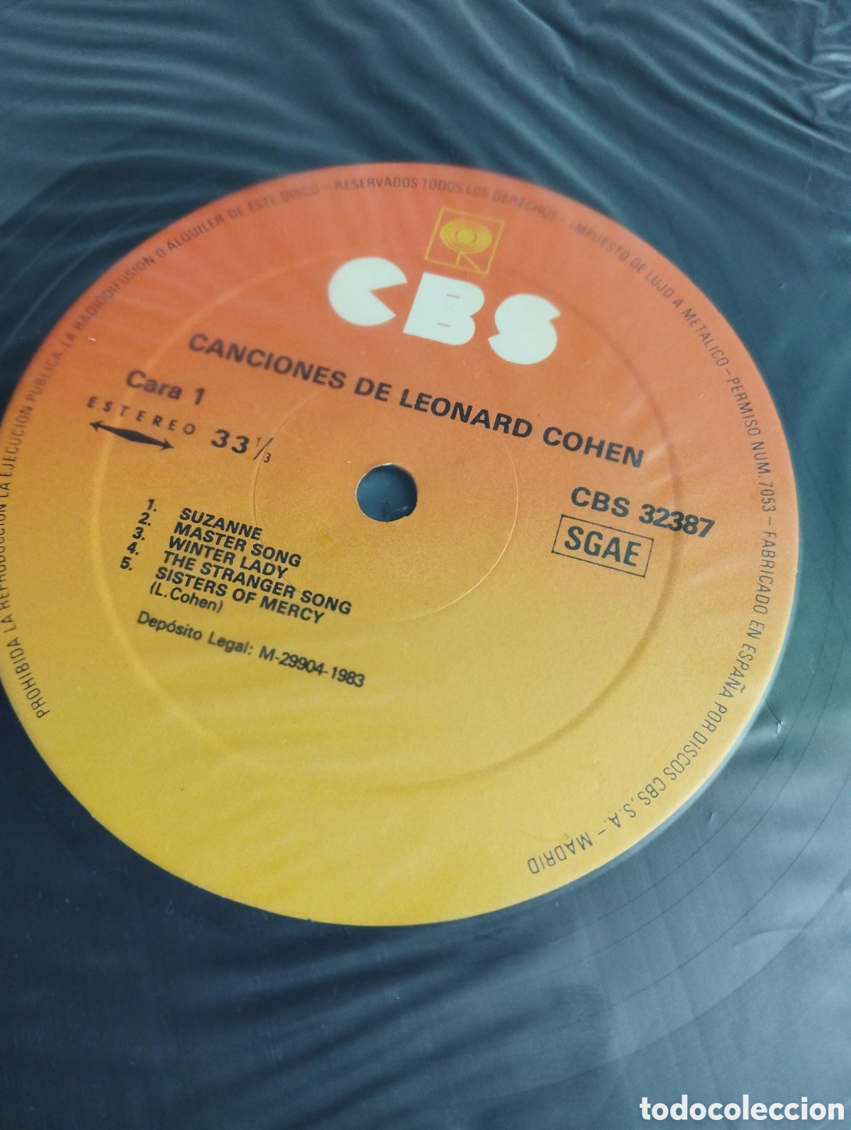 Discos de vinilo: LEONARD COHEN, SONGS. OF.. - Foto 3