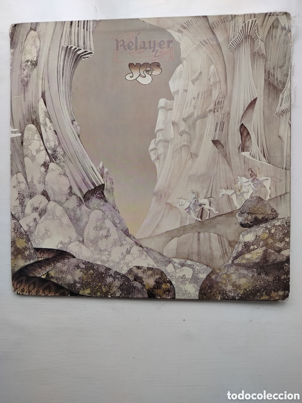 Discos de vinilo: Yes LP Relayer 1975. - Foto 1