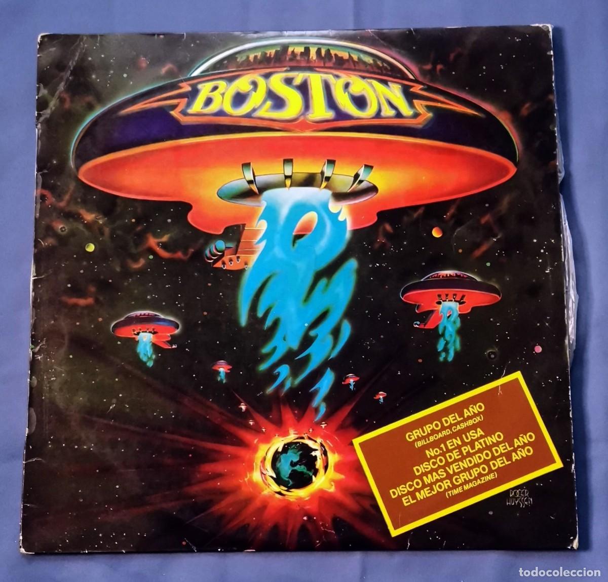 Discos de vinilo: Boston &lrm;&ndash; Boston LP 1976 Espa&ntilde;a - AOR - Foto 1