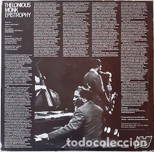 Discos de vinilo: Epistrophy - Thelonious Monk - Foto 2