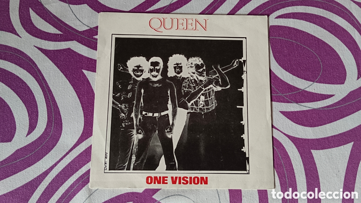 Discos de vinilo: Queen &ndash; One Vision 7&rdquo; PROMO - Foto 1