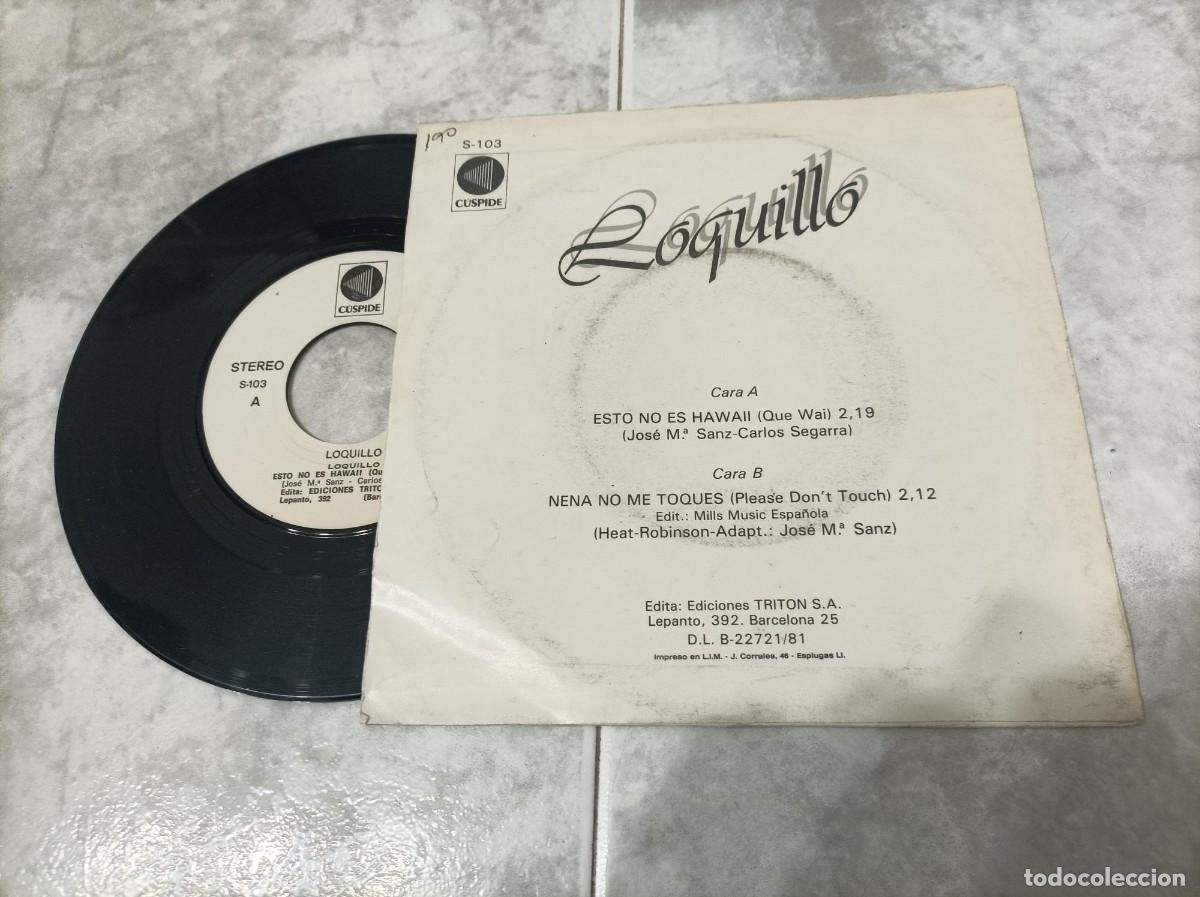 Discos de vinilo: Loquillo single dificilisimo - Foto 2
