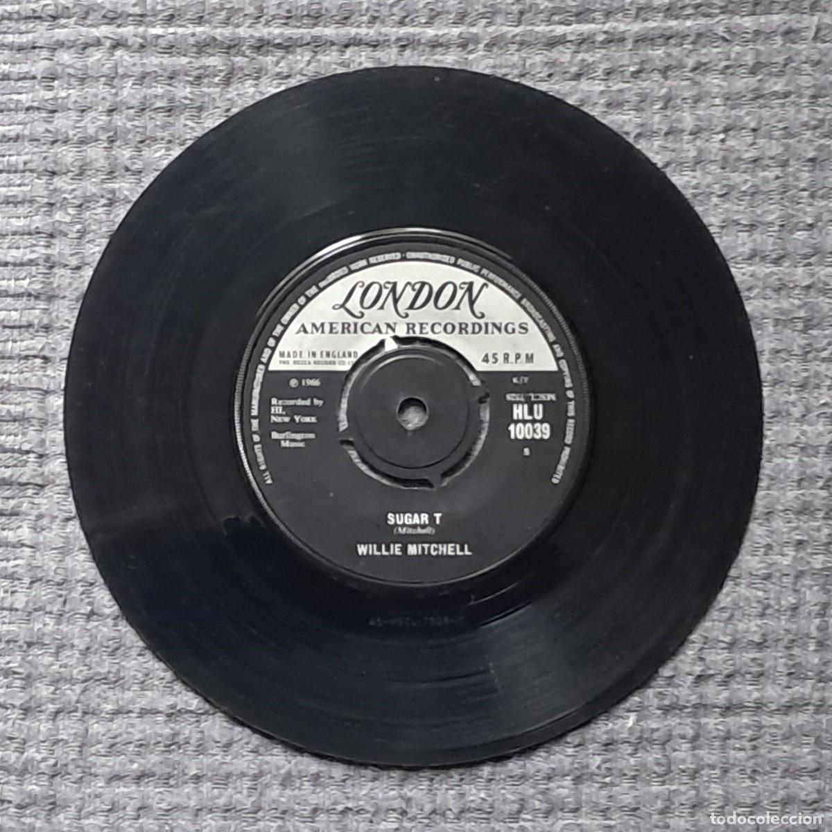 Discos de vinilo: WILLIE MITCHELL - BAD EYE - DISCO SIN FUNDA - Foto 2