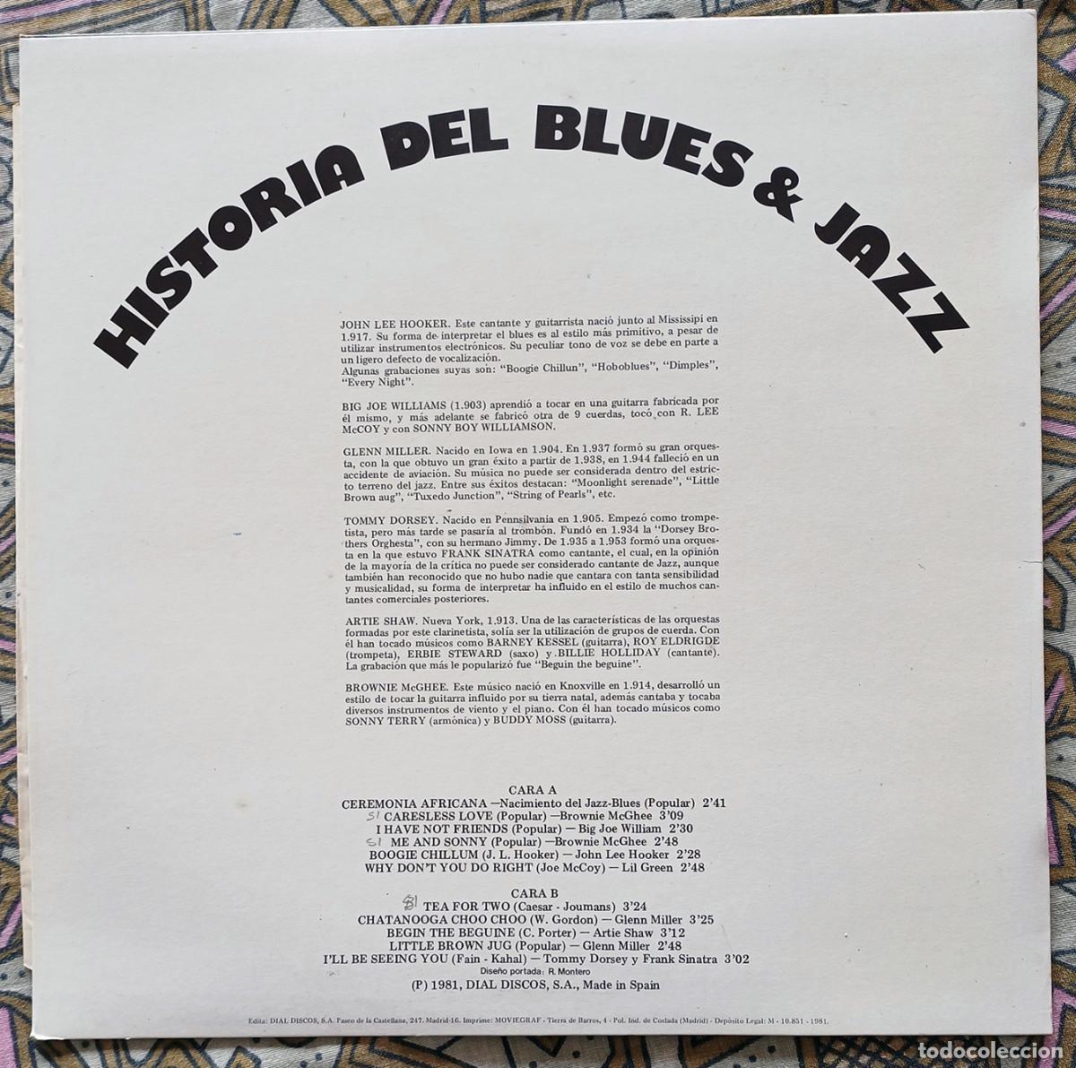 Discos de vinilo: LP Historia del BLUES & JAZZ Vol. 2 - Foto 2