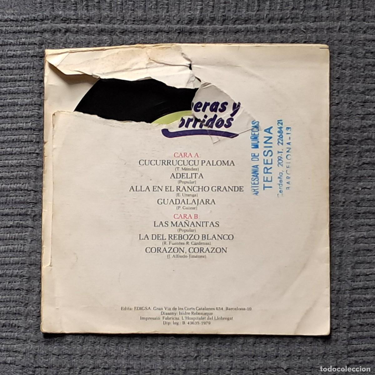 Discos de vinilo: LA ALEGRE BANDA - RANCHERAS Y CORRIDOS - Foto 2