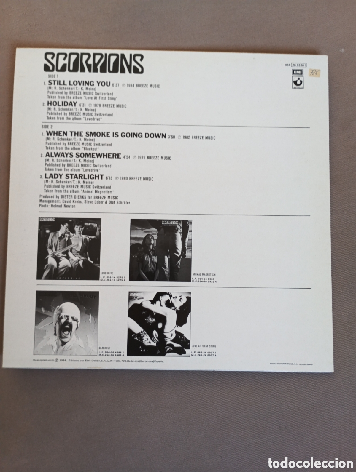 Discos de vinilo: Scorpions &rdquo; GOLD BALLADS &rdquo; - Foto 2