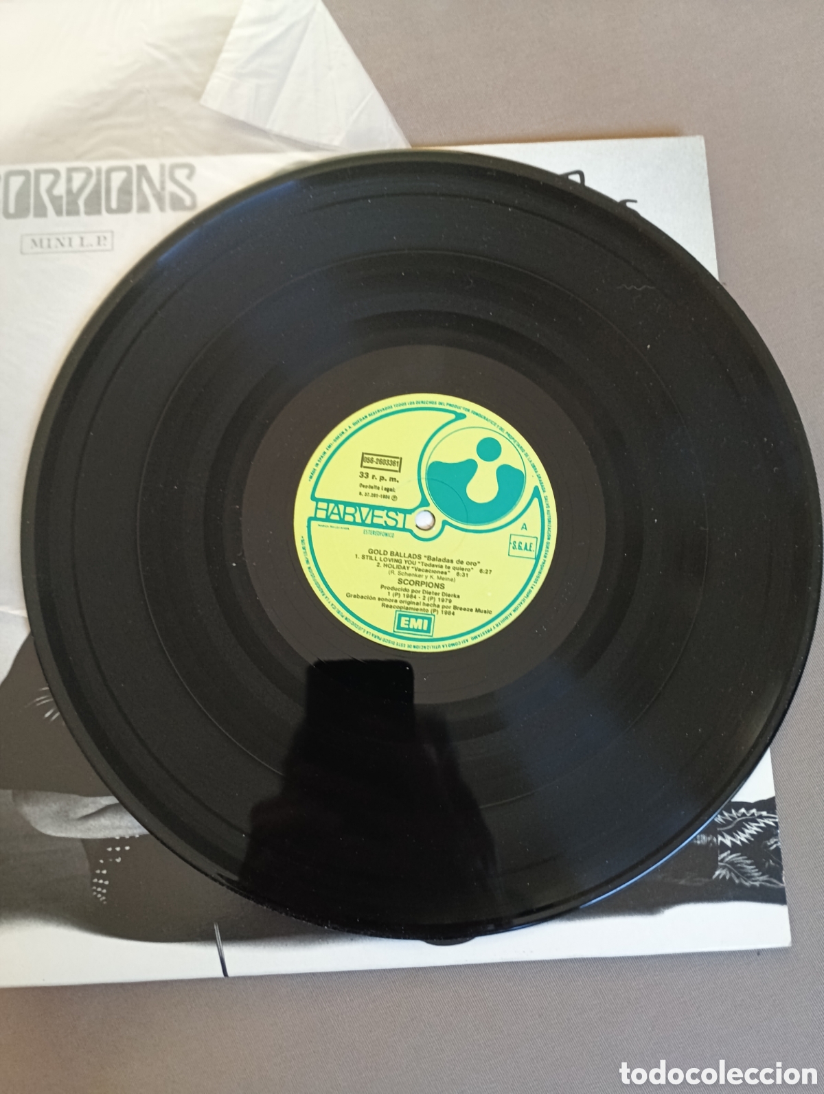Discos de vinilo: Scorpions &rdquo; GOLD BALLADS &rdquo; - Foto 3