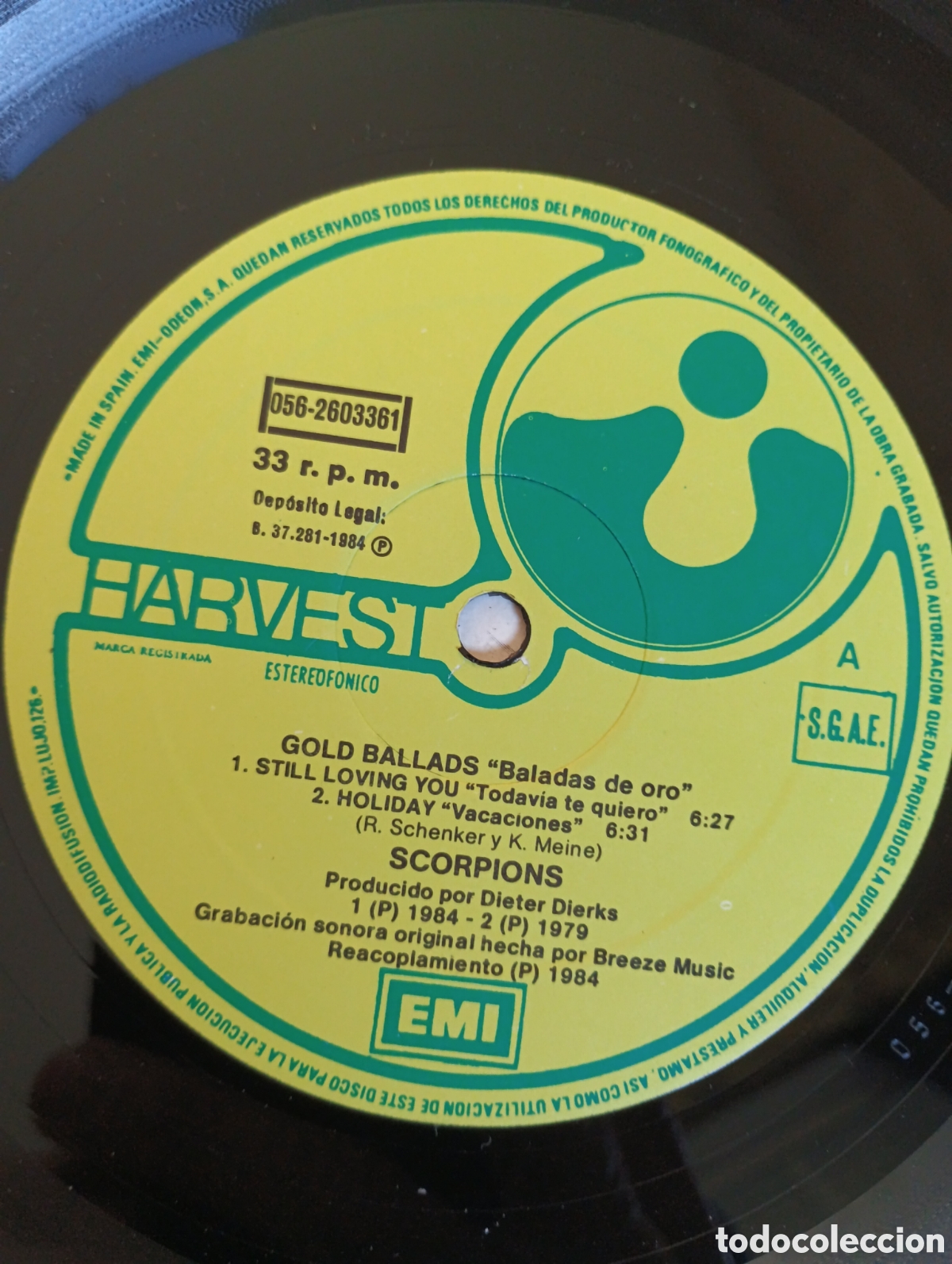 Discos de vinilo: Scorpions &rdquo; GOLD BALLADS &rdquo; - Foto 4