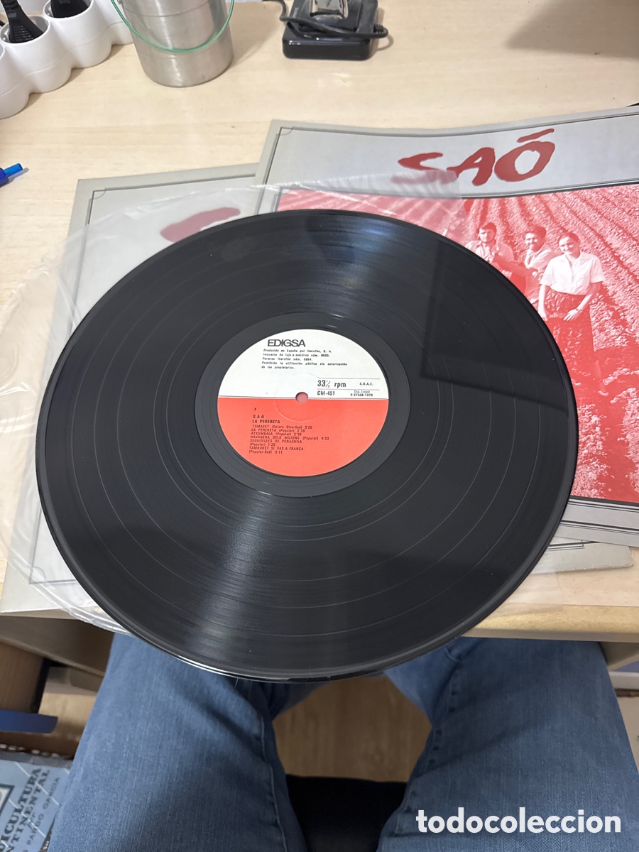 Discos de vinilo: DISCO VINILO SA&Oacute; LA PERERETA 1979 - Foto 2