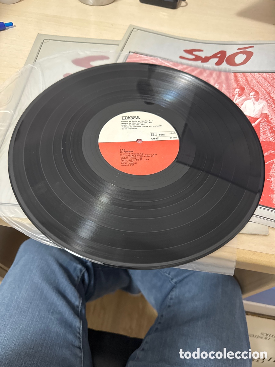 Discos de vinilo: DISCO VINILO SA&Oacute; LA PERERETA 1979 - Foto 3