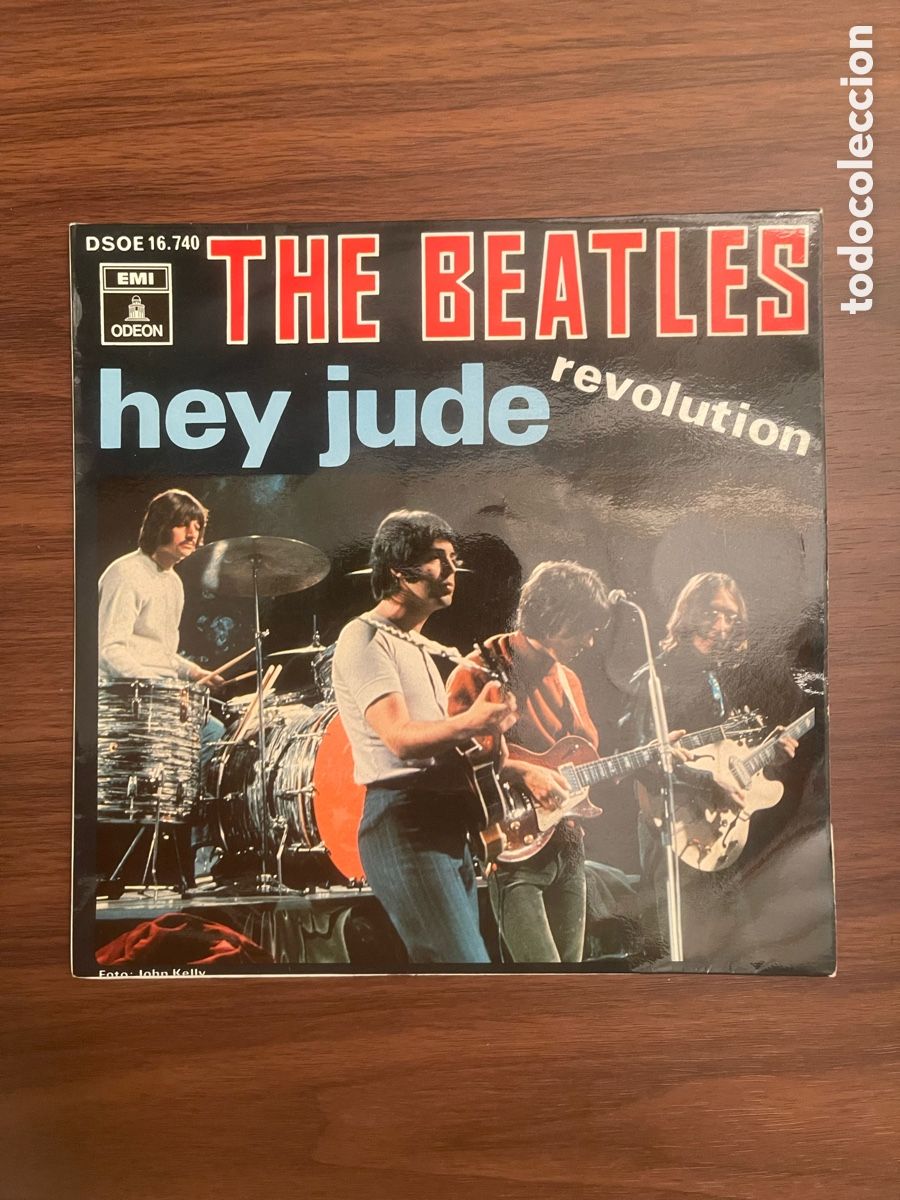 Discos de vinilo: BEATLES - REEDICION SINGLE &ldquo; HEY JUDE / REVOLUTION &ldquo; - Foto 5