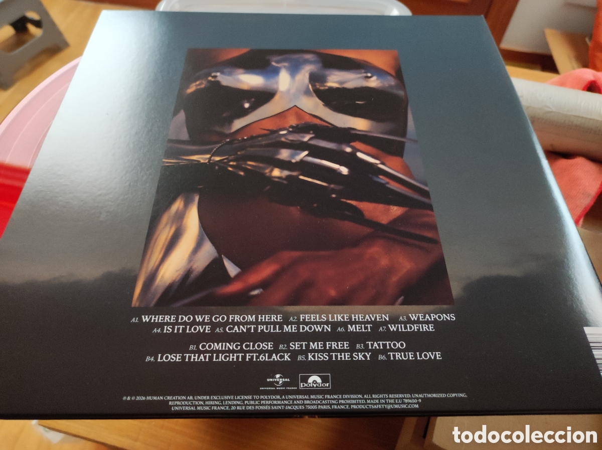 Discos de vinilo: Wildfire Loreen firmado - Foto 3