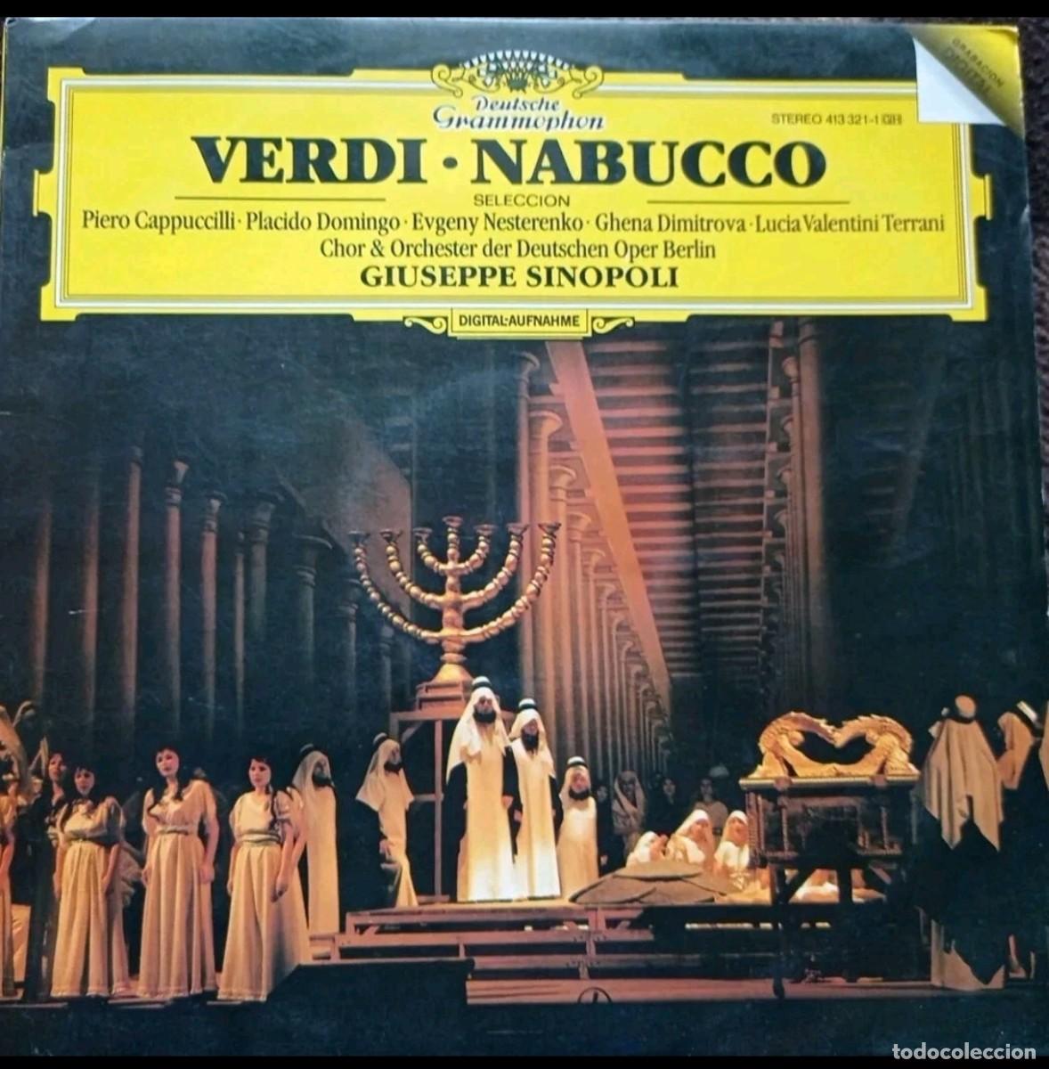 Discos de vinilo: Verdi-Nabucco (Selecci&oacute;n) - Foto 1