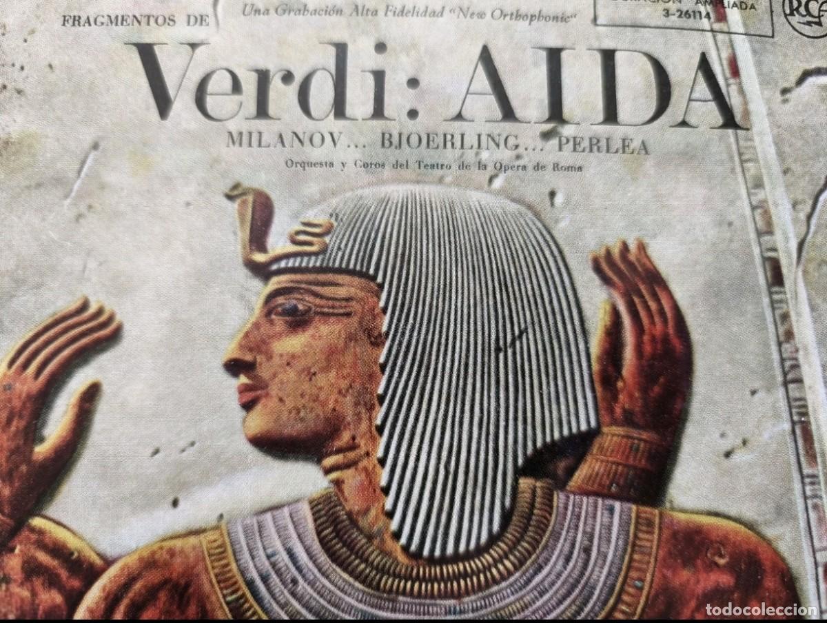 Discos de vinilo: Verdi: Aida (Selacci&oacute;n) - Foto 1