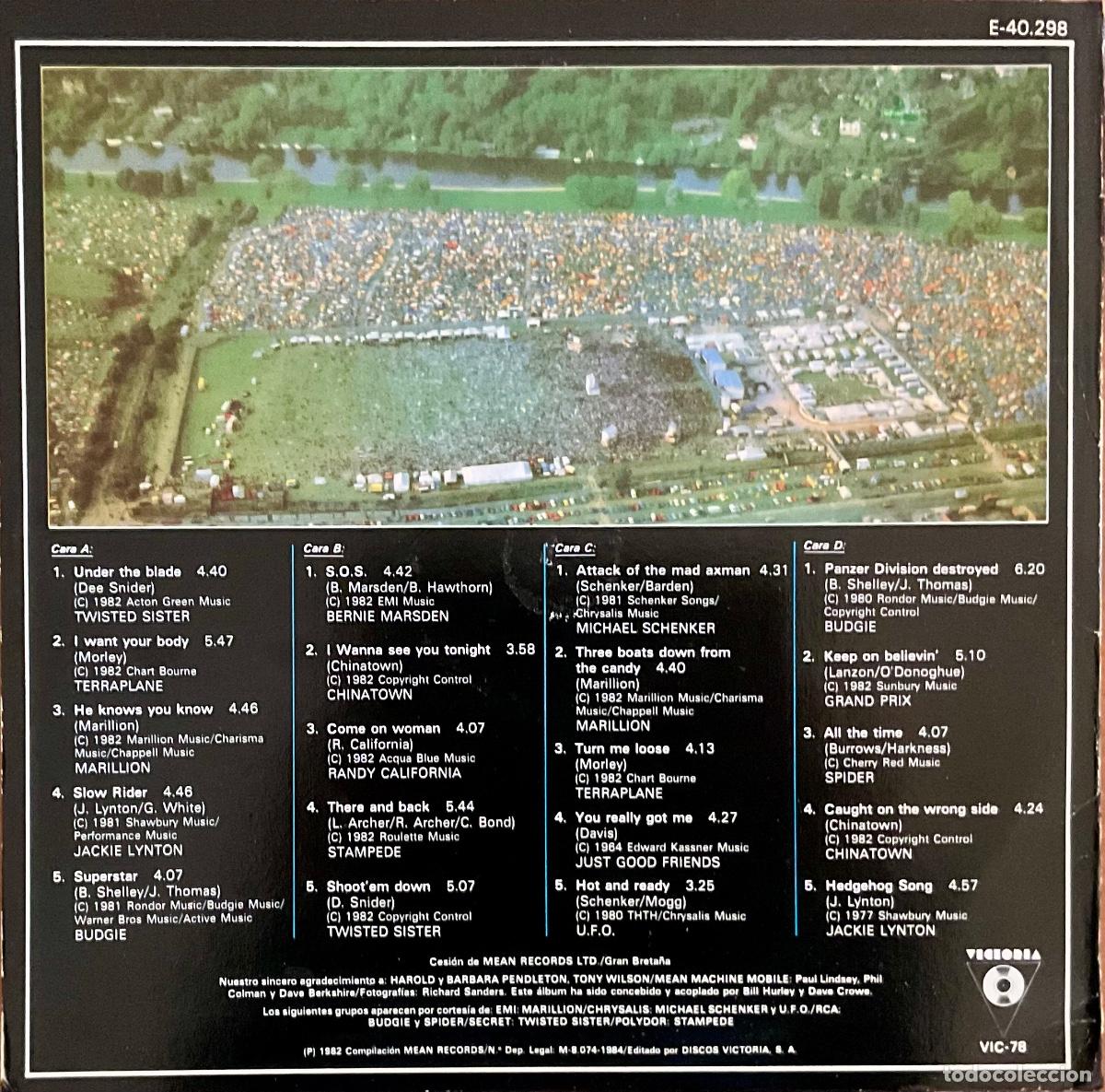 Discos de vinilo: READING ROCK - VARIOS - Foto 2