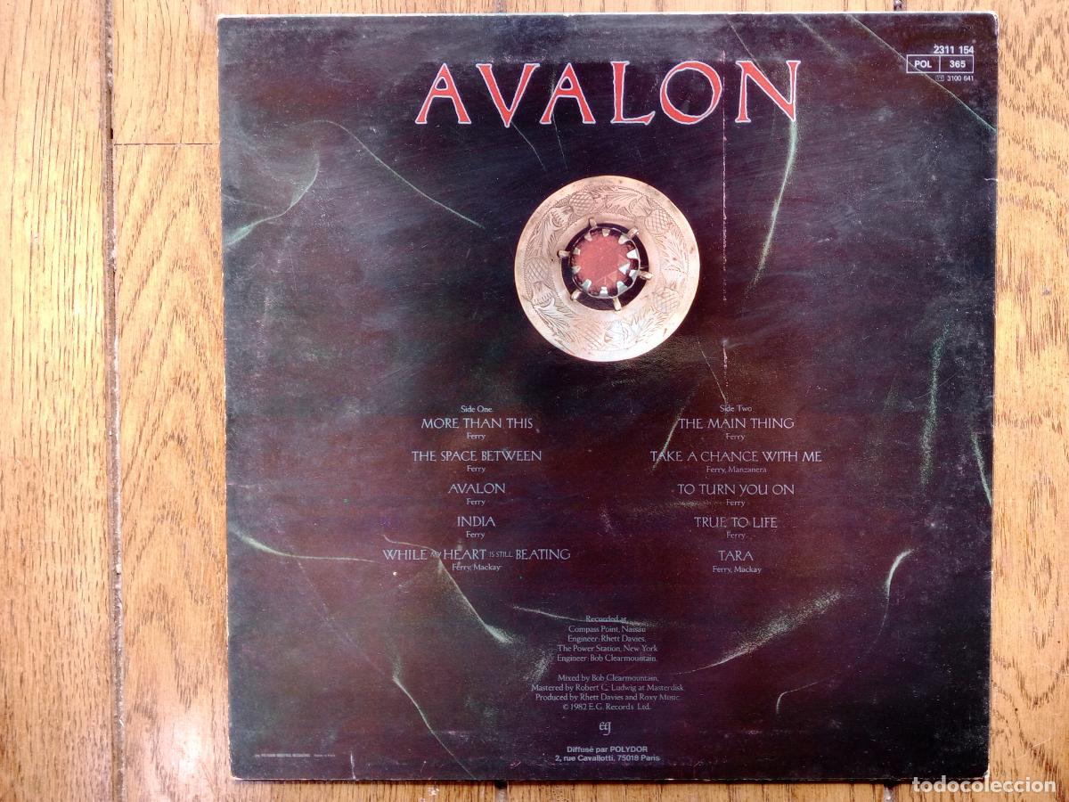 Discos de vinilo: Roxy Music - &Aacute;valon - Roxy Music - Foto 2