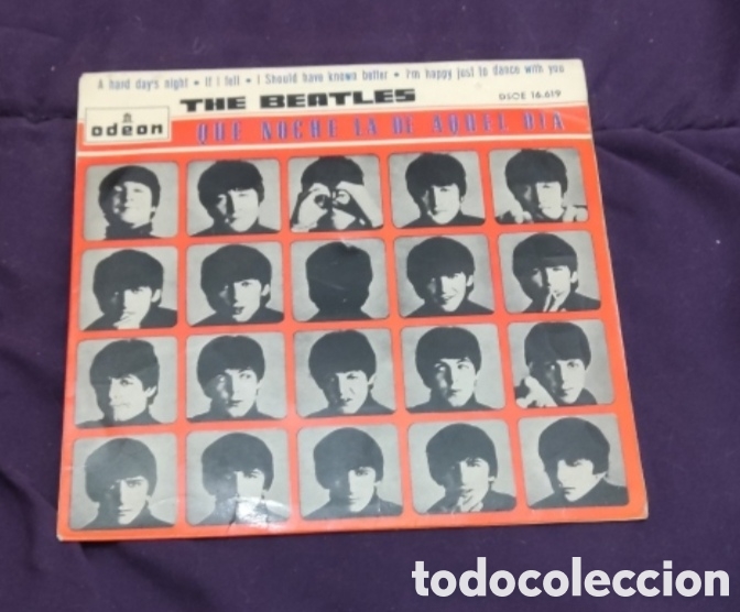 Discos de vinilo: THE BEATLES -QUE NOCHE LA DE AQUEL D&Iacute;A - Foto 1