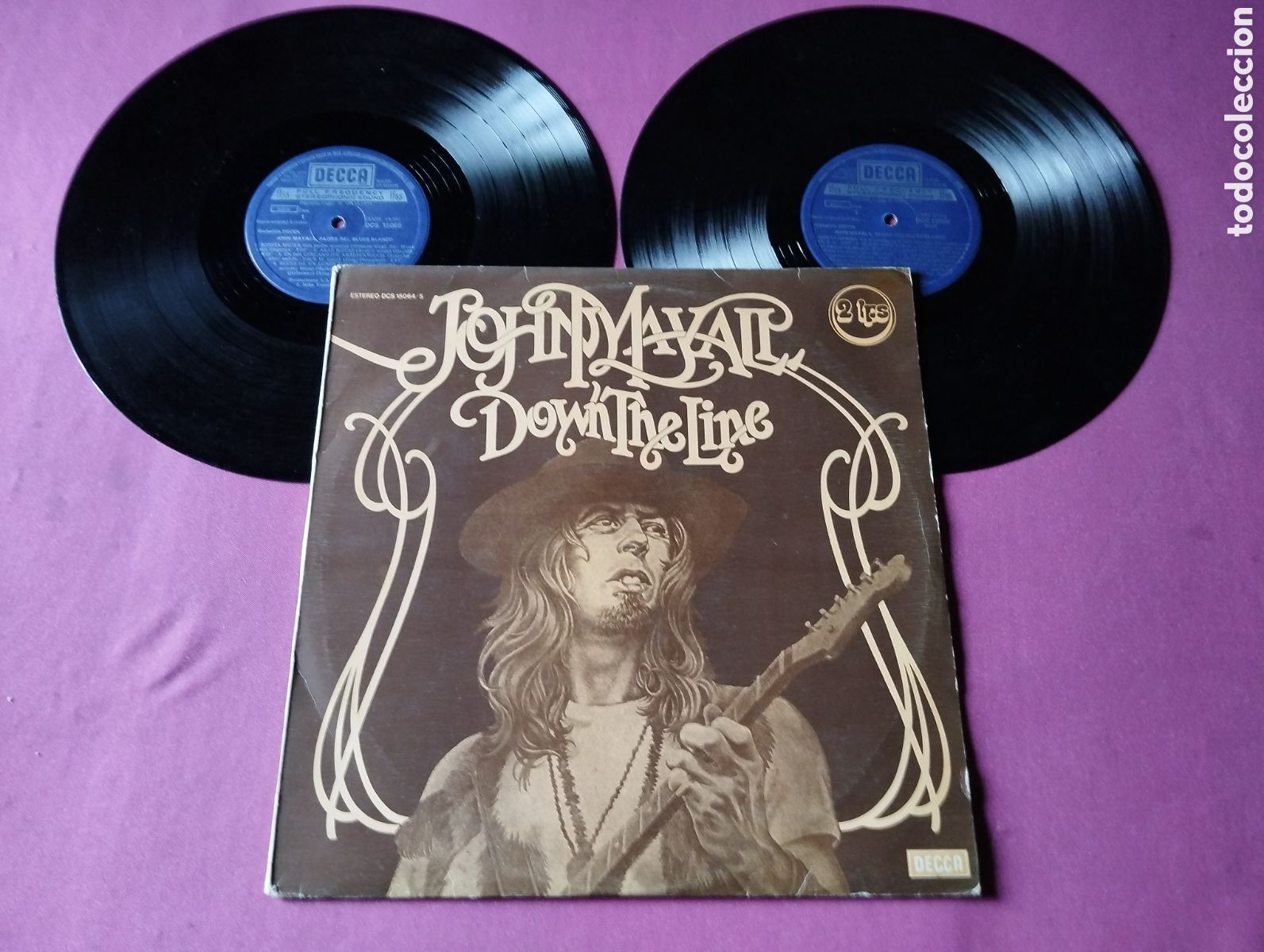 Discos de vinilo: JOHN MAYALL - DOWN THE LINE DOBLE LP L23 31