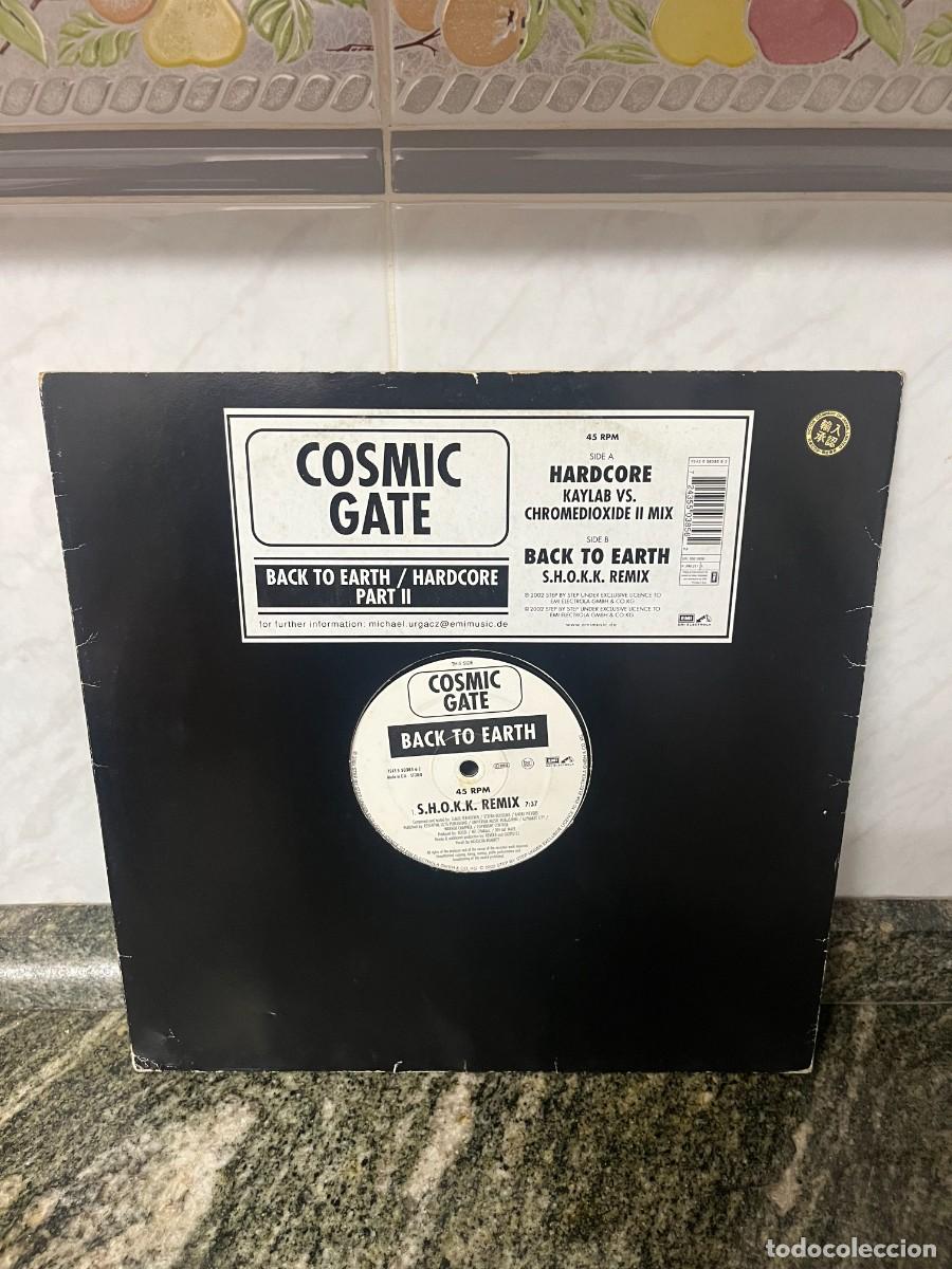 Discos de vinilo: Cosmic Gate Hardcore (Part II) / Back To Earth - Foto 1