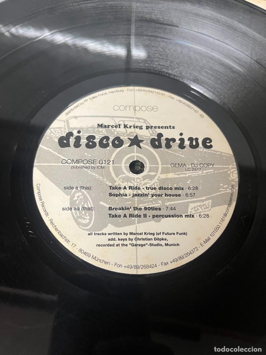 Discos de vinilo: Marcel Krieg Disco Drive - Foto 3