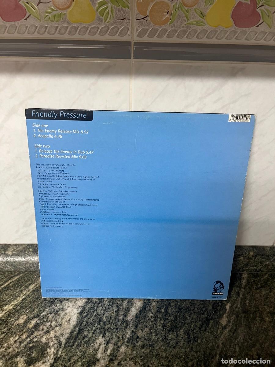 Discos de vinilo: Jhelisa Friendly Pressure - Foto 2