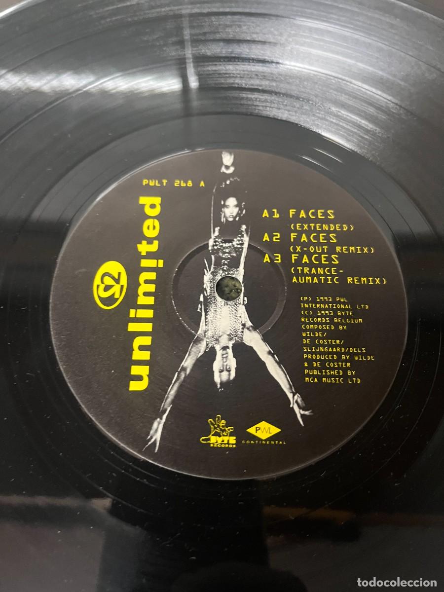Discos de vinilo: 2 Unlimited &lrm;&ndash; Faces . - Foto 3