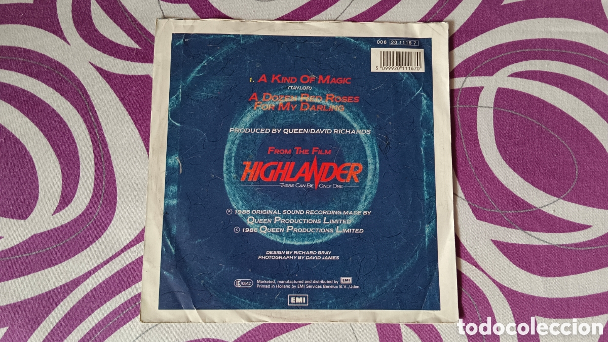 Discos de vinilo: Queen &ndash; A Kind Of Magic 7&rdquo; Single - Foto 5