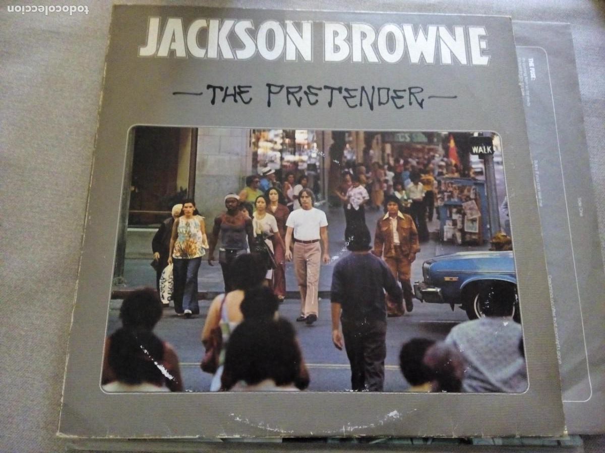 Discos de vinilo: JACKSON BROWNE THE PRETENDER LP 1976 - Foto 1
