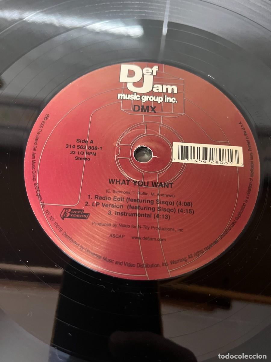 Discos de vinilo: DMX What You Want maxi - Foto 3