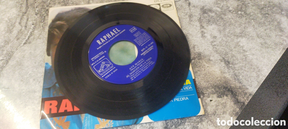 Discos de vinilo: Single Rafael Ave Mar&iacute;a - Foto 3