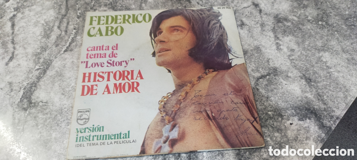 Discos de vinilo: Single Federico Cabo. - Foto 2