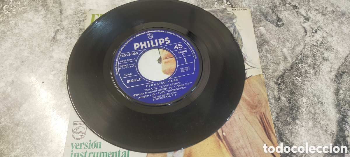 Discos de vinilo: Single Federico Cabo. - Foto 3