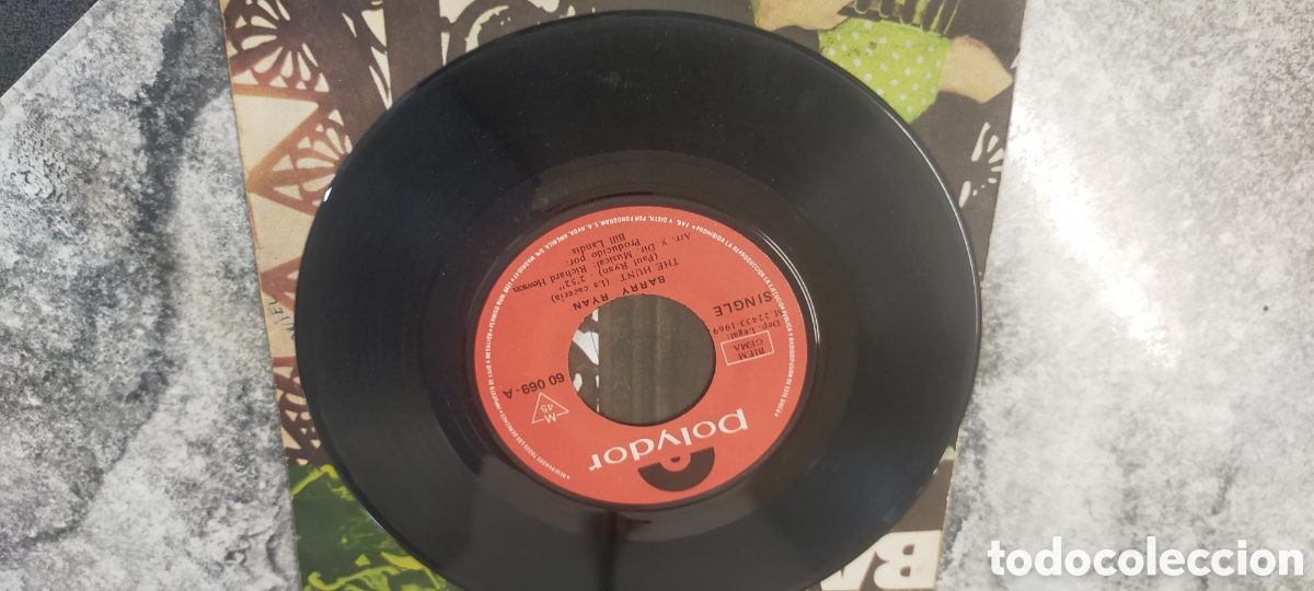 Discos de vinilo: Single Barry Ryan The Hunt - Foto 3