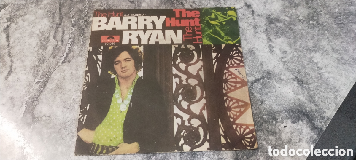 Discos de vinilo: Single Barry Ryan The Hunt - Foto 1