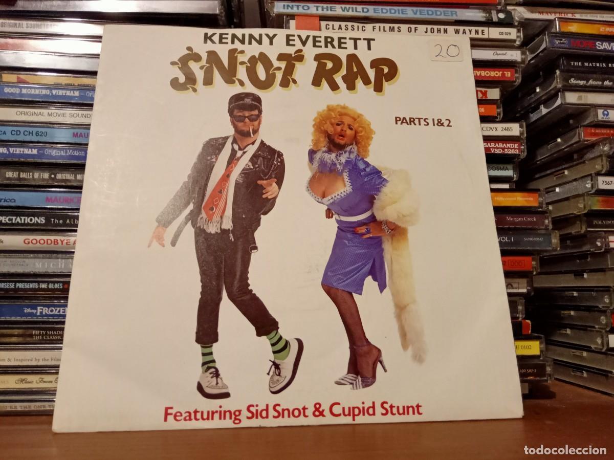 Discos de vinilo: Kenny Everett &lrm;&ndash; Snot Rap - simple UK 1983 - Foto 1