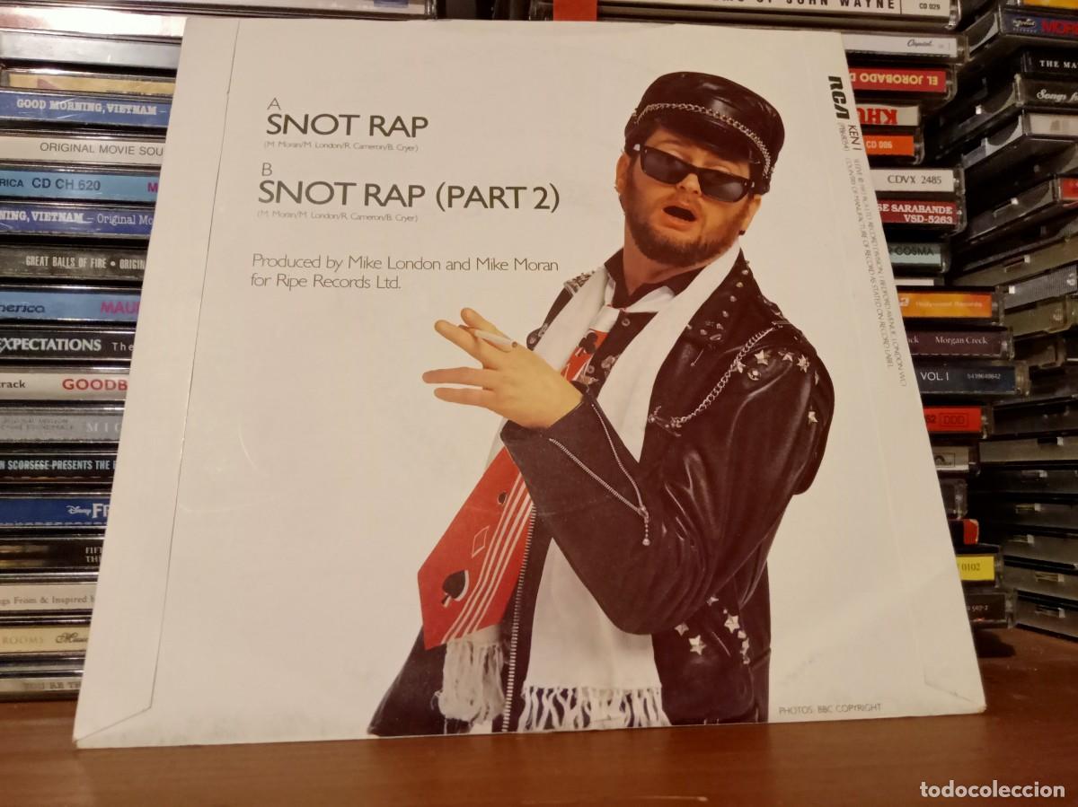Discos de vinilo: Kenny Everett &lrm;&ndash; Snot Rap - simple UK 1983 - Foto 2